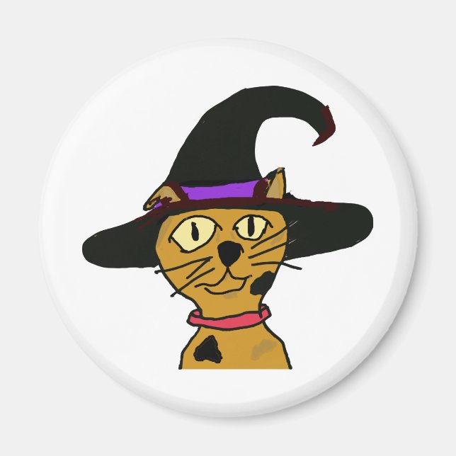 Imã Gatinho de bruxa (Frente)
