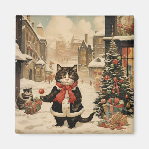 Imã Gatinho de Natal, Dia de Neve