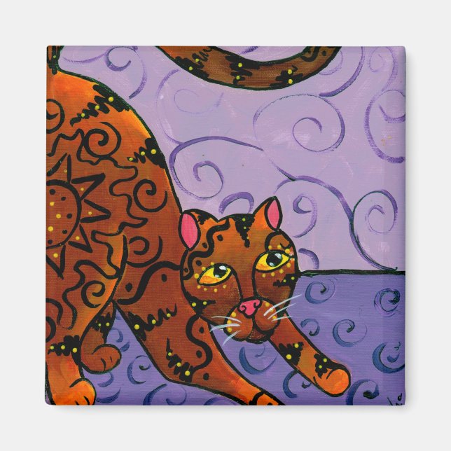 Imã Gatinho do Sol Ascensão (Frente)