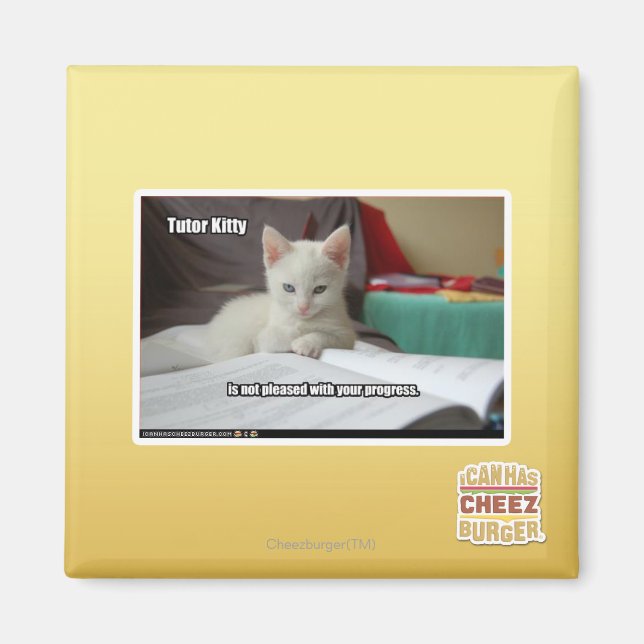 Imã Gatinho do Tutor (Frente)