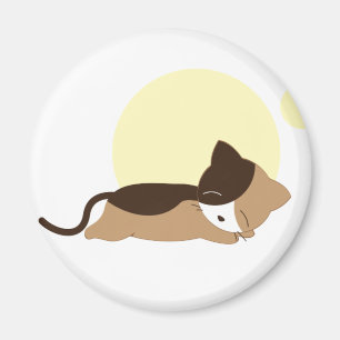 Imã Gatinho Dormindo