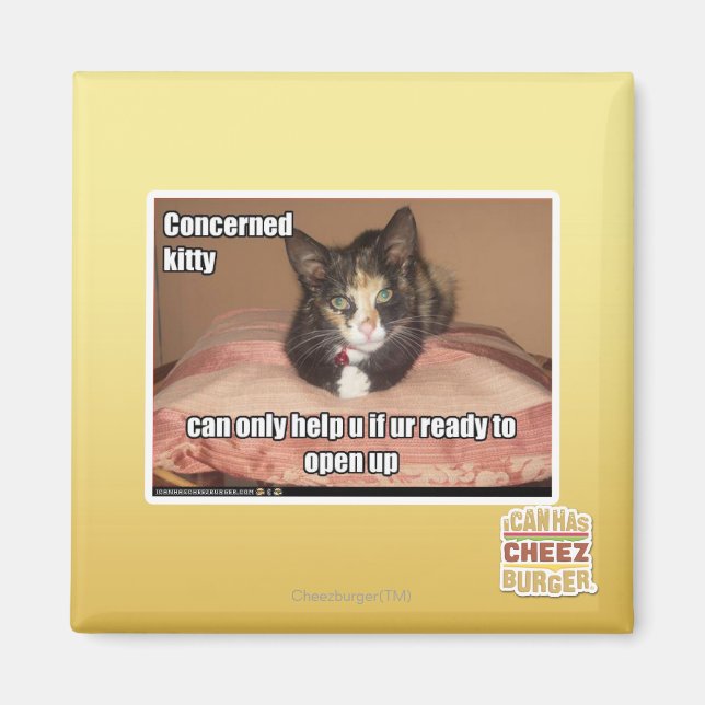 Imã Gatinho interessado (Frente)