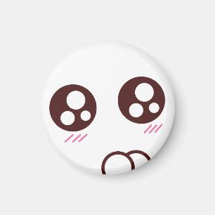 Imã gatinho kawaii bonito e minúsculo emoji