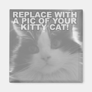 Imã Gatinho Kitty Personalizado
