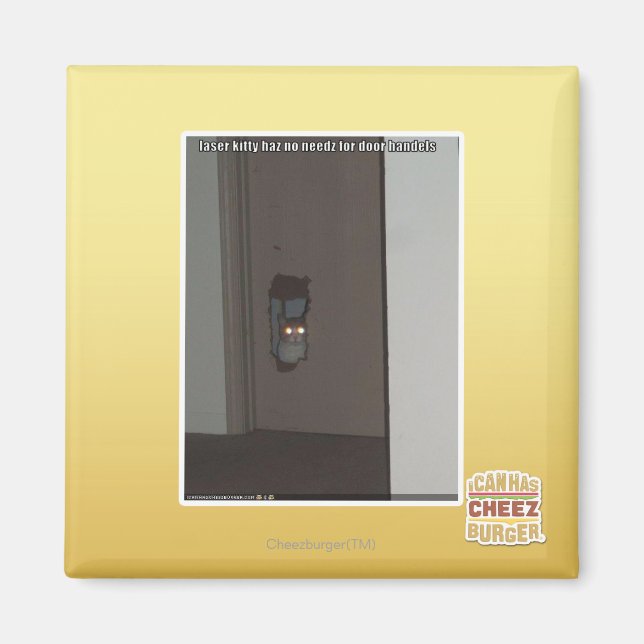 Imã Gatinho laser (Frente)