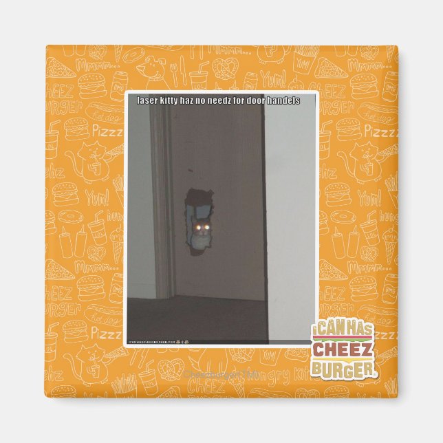 Imã Gatinho laser (Frente)