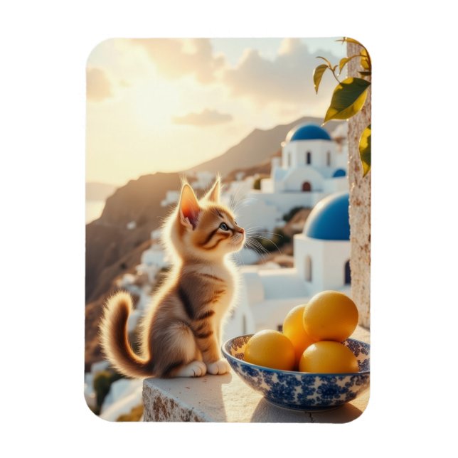 Ímã gatinho na Itália (Vertical)
