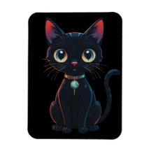 Gatinho Preto Pouco Assustador