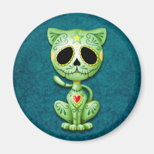 Imã Gatinho verde do açúcar do zombi