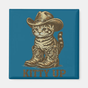 Imã Gatinho vintage música country western engraçado