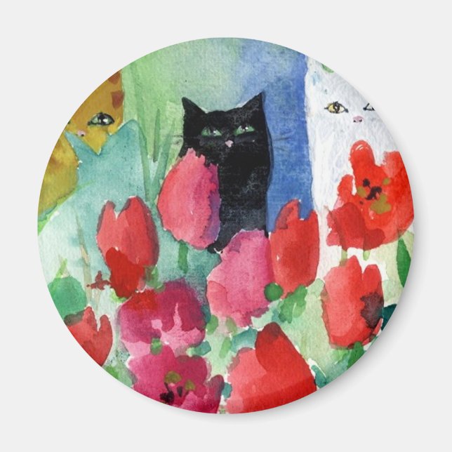 Imã Gatinhos bonito (Frente)