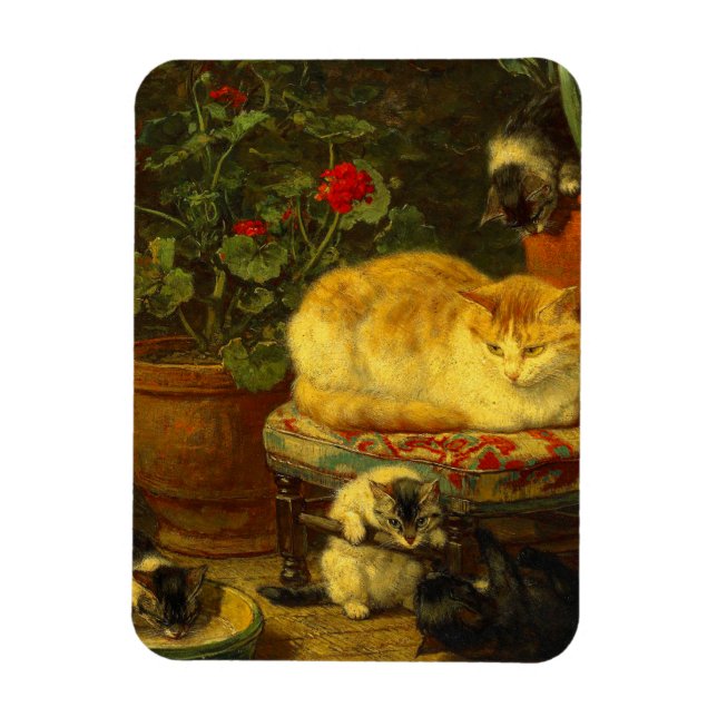 Ímã Gatinhos no Play (Vertical)