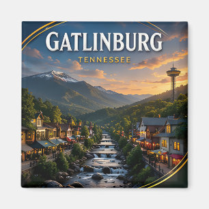 Imã Gatlinburg Grandes Montanhas Fumegantes
