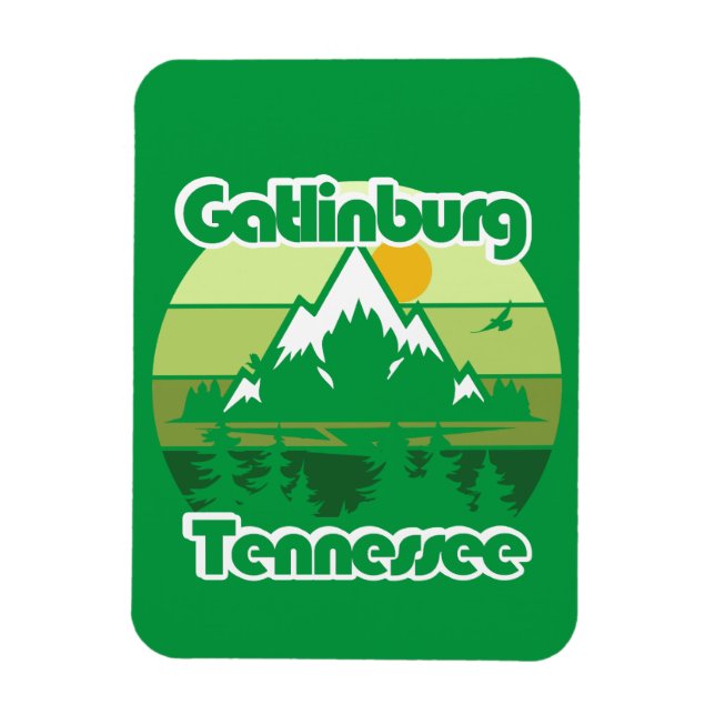 Ímã Gatlinburg Tennessee (Vertical)