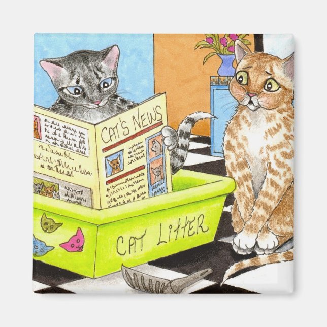 Imã gato 464 (Frente)