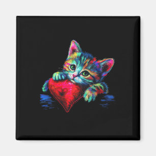 Imã Gato-Arco-Íris, Gato-Gato-Gato, Abraçando Gatinho
