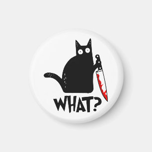 Imã Gato Assassino Com Faca