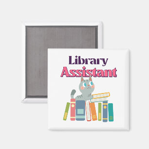 Imã Gato Assistente de Biblioteca