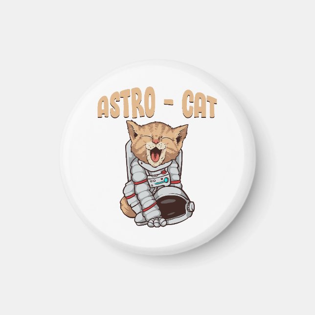 Imã Gato Astro (Frente)