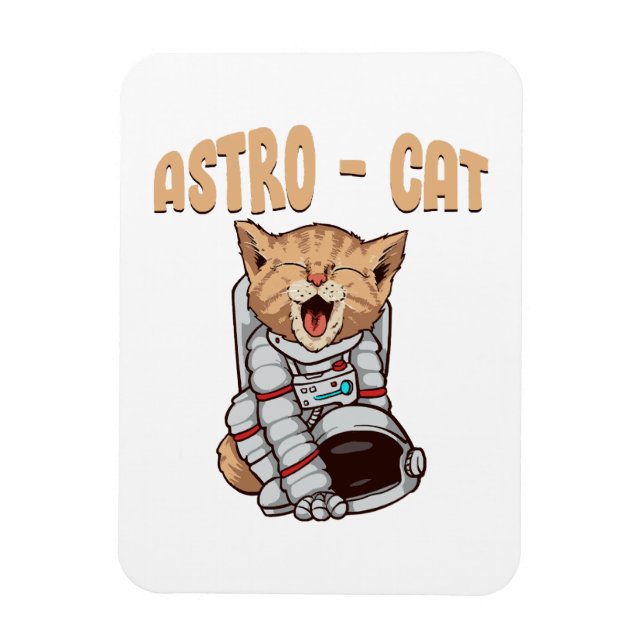 Ímã Gato Astro (Vertical)