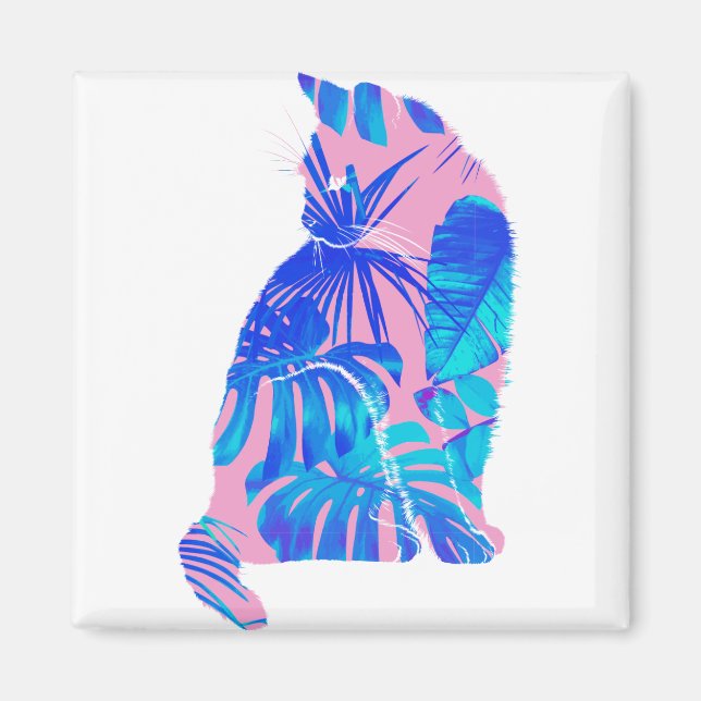 Imã gato botânico (Frente)