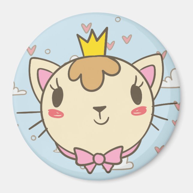 Imã Gato Cinto (Frente)