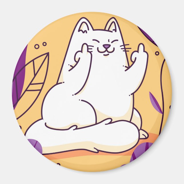 Imã Gato Cinto (Frente)