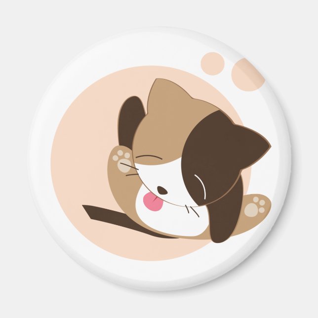 Imã Gato Cinto (Frente)