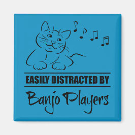 Imã Gato curioso facilmente distraído por jogadores de