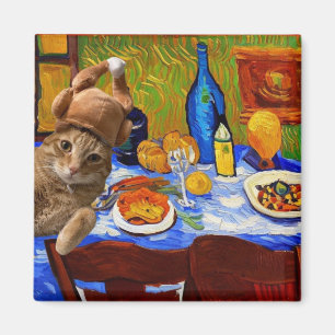 Imã Gato de Ação de Graças