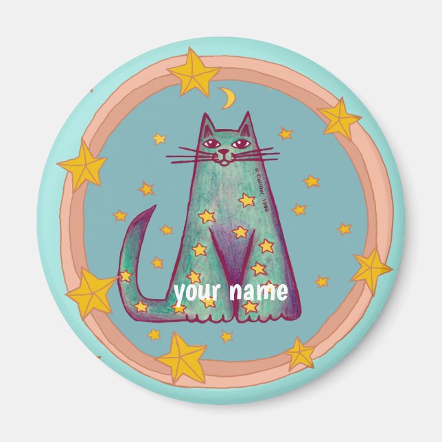 Imã Gato de Borda (Frente)