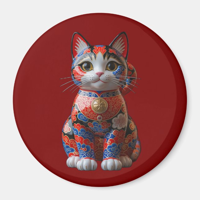 Imã Gato de dinheiro (Frente)