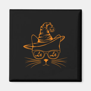 Imã Gato de Gato Gato Gato-De-Halloween Comma La Kamal