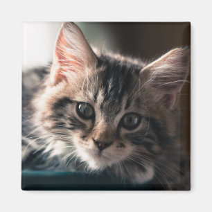 Imã Gato de gato malhado masculino novo 2