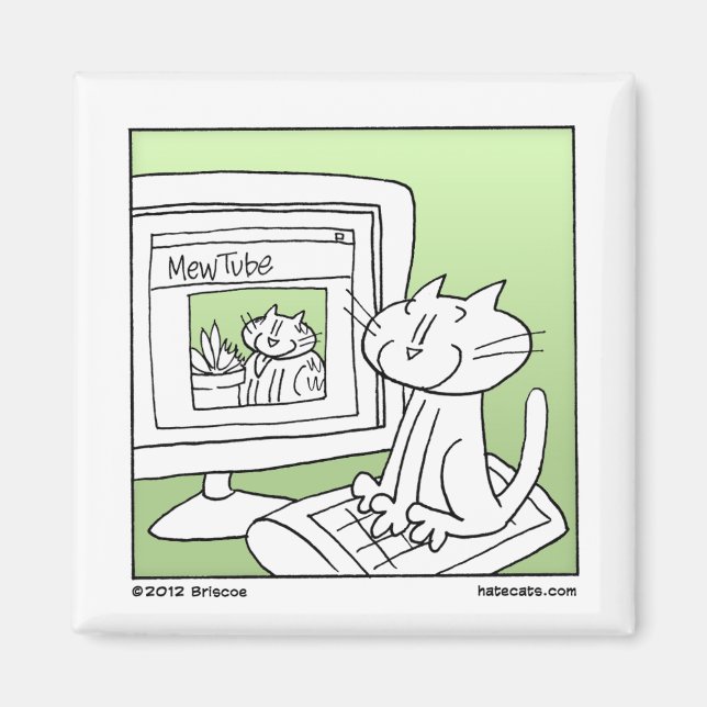 Imã Gato de Internet (Frente)