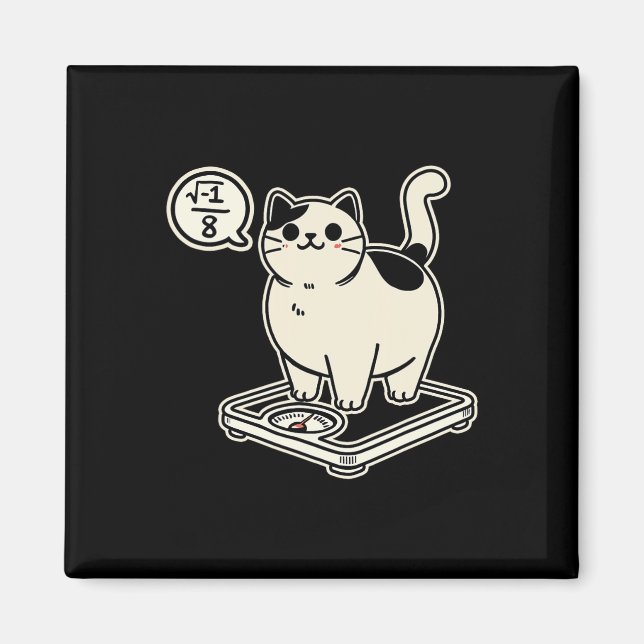 Imã Gato de Matemática em Sobreposição I Superior A 8  (Frente)