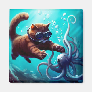 Imã Gato de mergulho