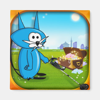 Imã Gato de Moedas Riches Detector de Metal Magnet!