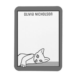 Ímã Gato de Novidade Personalizado de Arte de Gatinhos