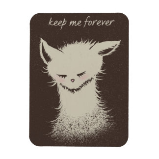 Ímã Gato de Resgate Fofinho de Abrigo para Sempre