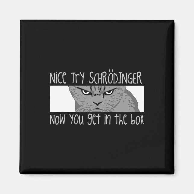 Imã Gato de Schrodinger - Físico (Frente)