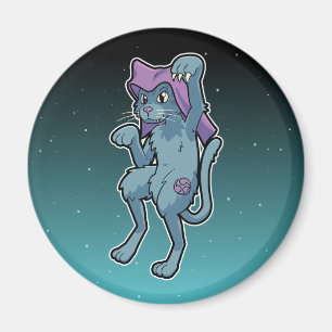 Imã Gato de Yokai Japonês - Cute Bakeneko