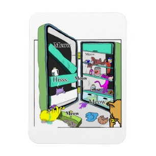 Ímã  Gato de yum kitty