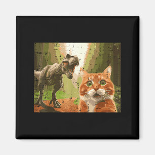 Imã Gato Dinossauro Trex Selfie Meme Engraçado Humor M