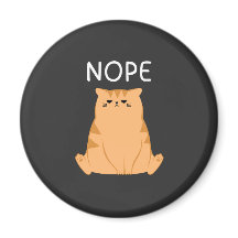 Gato Divertido Gráfico Não