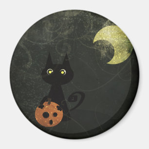 Imã Gato do Dia das Bruxas