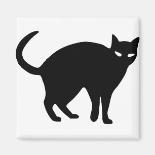 Imã Gato-do-Halloween Pecado-preto-preto-e-peludo-raiv
