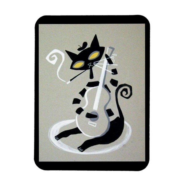 Ímã gato-do-mato (Vertical)