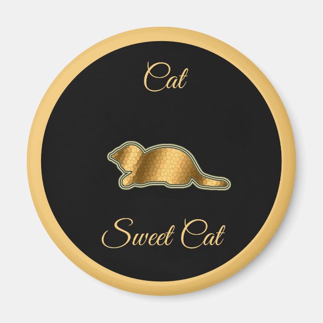 Imã Gato Doce (Frente)