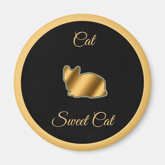 Imã Gato Doce (Frente)